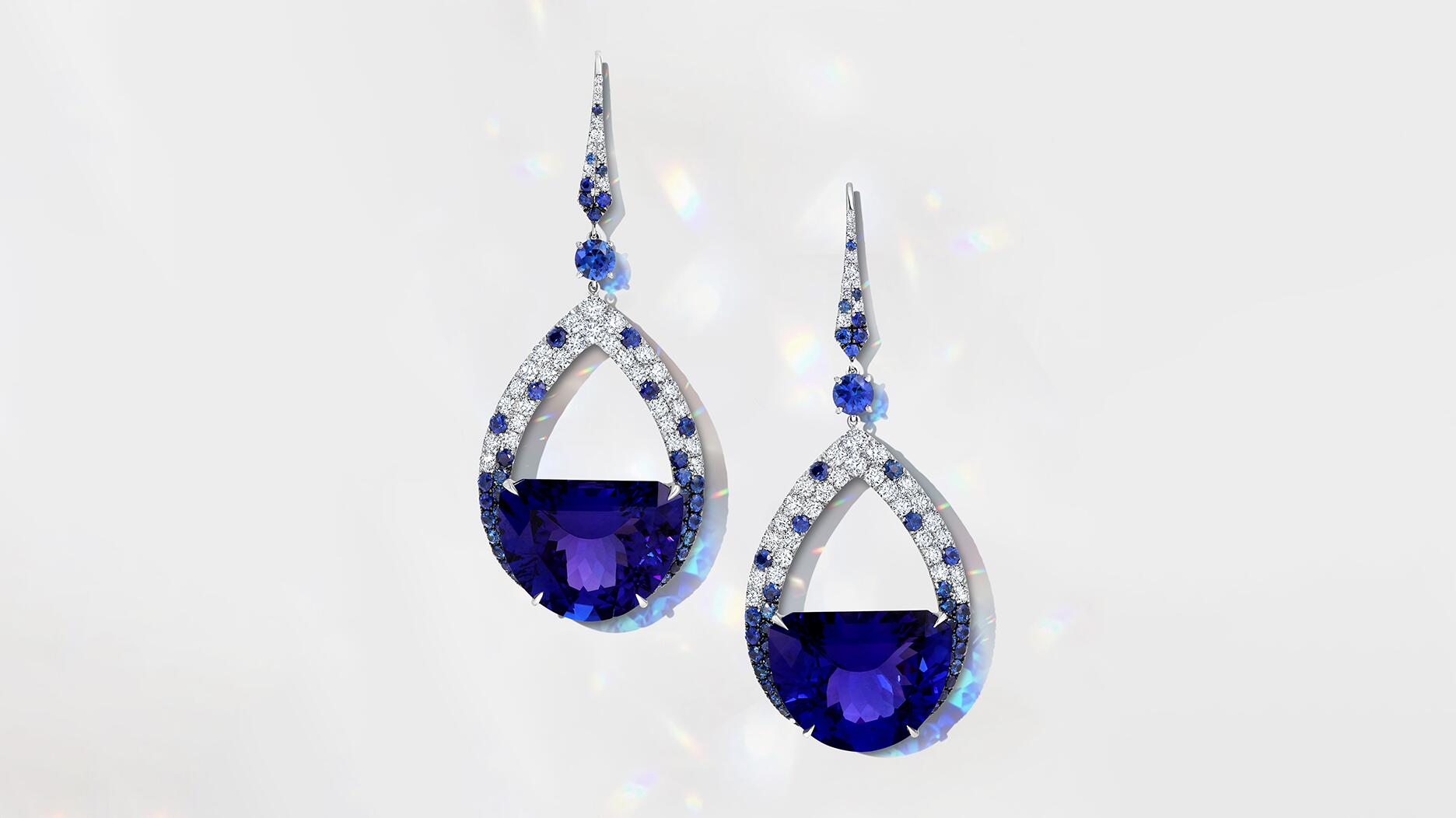 Piece of the Week: Martin Katz’s Tanzanite Drops